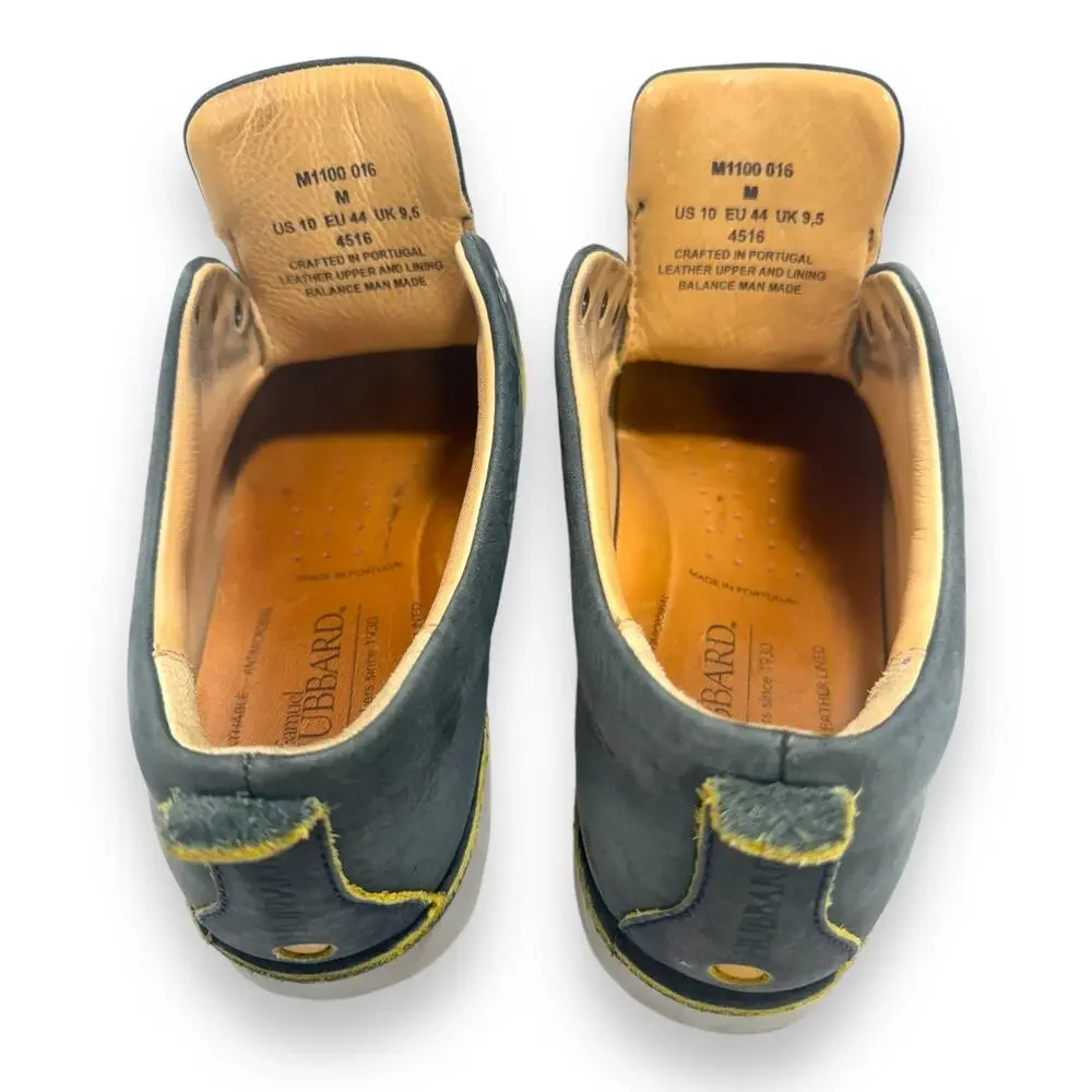 Samuel Hubbard Free Nubuck Leather Oxford Walking Shoes 10 Blue